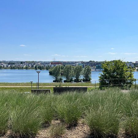 Haus Mit Panoramablick Auf Den Phoenixsee Dortmund Eksteriør billede